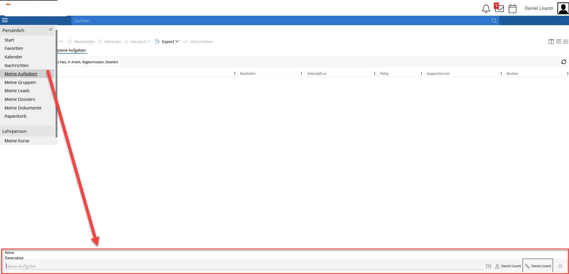 SwissMentor Screenshot