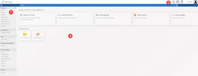 SwissMentor Dashboard